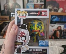 Terrifier 3 Art the Clown Bloody Exclusive Blacklight Chase Pop