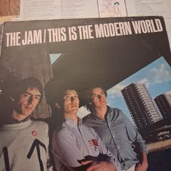 The Jam - This is the Modern World - 1977 vinyl LP - UK.   PLUS -  News of the World 7 inch single