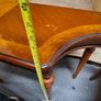 Vintage Wooden Console Table / Side Table with Carved Details Image 9