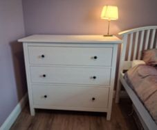 Ikea Hemnes 3 drawer chest of drawers.