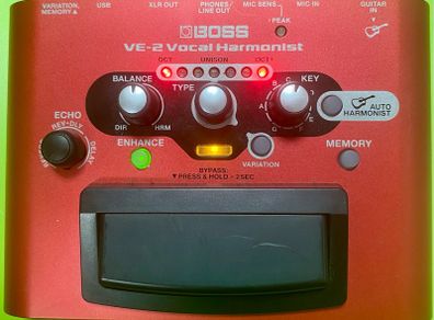 Boss VE-2 Vocal Harmonist