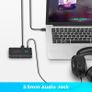 RSHTECH USB 3.0 Switch, 2 In 5 Output USB 3.0 Sharing Switcher Image 6
