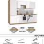 Kitchen set Bridget 2.8 m Brand new Image 4
