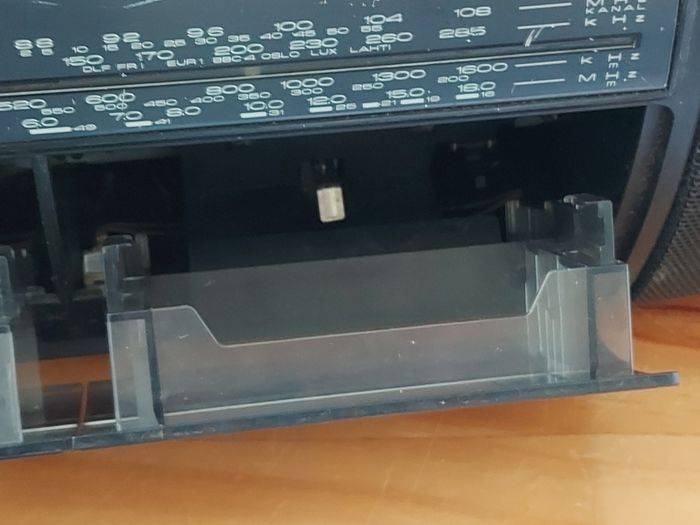 Panasonic Stereo Radio Cassette Recorder, Model RX-FT500, Dual Tape Deck and Radio, Vintage, in very good condition