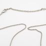 925 Sterling Silver & Cubic Zirconia Infinity Necklace Image 6