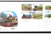1984 Ireland 150th Anniversary of Irish Railways Commemorative Stamps Miniature Sheet First Day Cover (FDC)