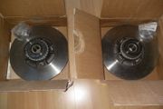 Renault Clio Megane 19 Rear Solid Brake Discs 238mm With Wheel Bearing Kit + ABS sensor