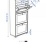 Wardrobes and 3 drawer shoe storage unit Image 2