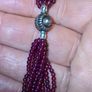 Garnet Sterling Silver Necklace Image 4