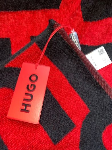 hugo boss towel size 180x90 cm brand new with tag