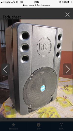 DJ Subwoofer/Bass Bin....RCF Art 600as