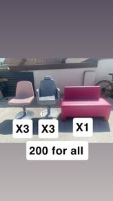salon chairs
