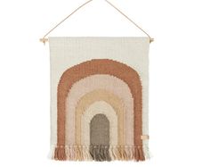 OYOY mini wall rug rainbow