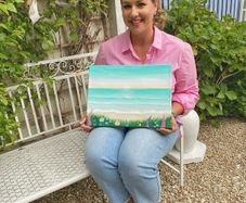 Seascape Acrylic Painting