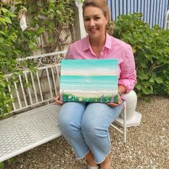 Seascape Acrylic Painting