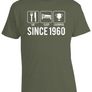 60th Birthday T Shirt, Gift for him and her, Eat Sleep Liverpool 1960 shirt, 60th Birthday Party Shirt, 60th Present - Unisex T-Shirt Image 6