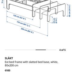 IKEA extendable kids bed.