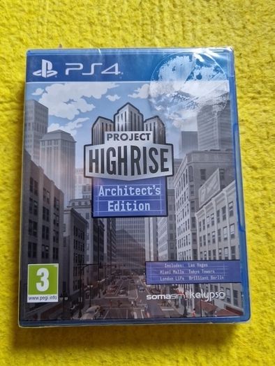 Brand new Project Highrise Architect s Edition PlayStation4 Ps4 Games Original