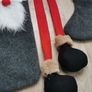Christmas stockings and Santa legs Image 3