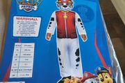 halloween costume size 4-6 years