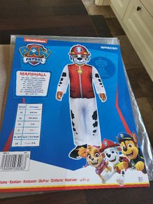 halloween costume size 4-6 years