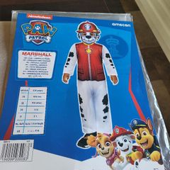 halloween costume size 4-6 years