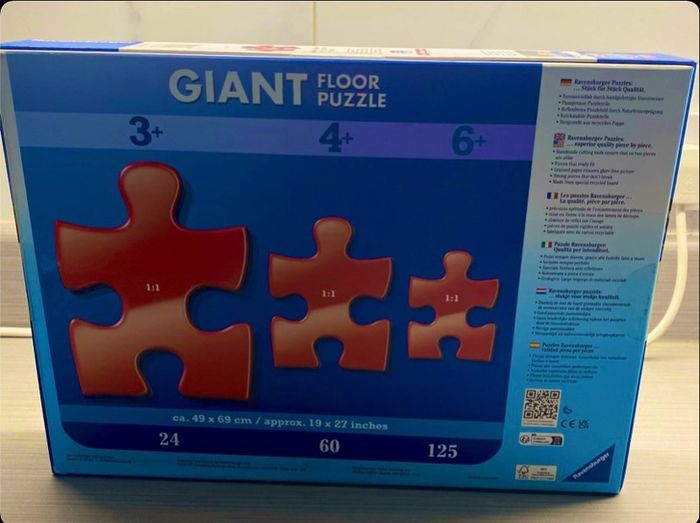 Paw Patrol 24pc Giant Floor Jigsaw Puzzle
