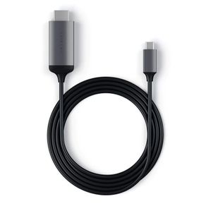 Satechi Aluminum Type-c To Hdmi Cable Adapter 4k 60hz 1.8m (6ft).