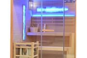 Finnish Sauna Ireland RIVER with Harvia Furnace 1500x1400x1920 mm (6 kW)