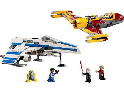 LEGO Star Wars Ahsoka New Republic E-wing vs. Shin Hati's Starfighter (75364)