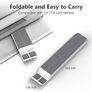NEW SALE | Laptop Stand for Desk, Adjustable Laptop Riser ABS+Silicone Foldable Portable Laptop Holder, Ventilated Cooling Notebook Stand for 10-15.6 Inch Laptops,Tablet Image 3