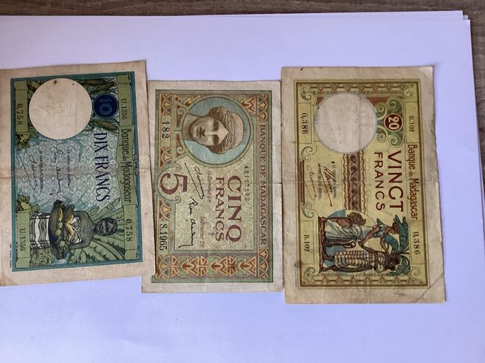 banknotes  Madagascar