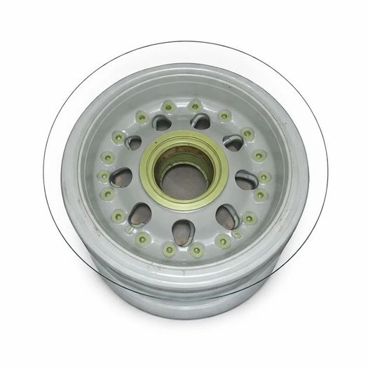 Authentic Boeing 727 Aircraft Wheel Coffee Table