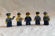 Lego City figurines x 5