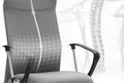 Office Chair with padded seat , Ergonomic Swivel Chair