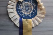 Vintage Football Memorabilia Rossette For Leeds United Afc