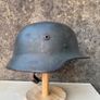 Original German WW2 Reissue M40 Stahlhelm. Militaria Image 4