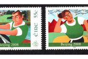 2008 Ireland Beijing Olympic Games Commemorative Stamps Mint Never Hinged (MNH)