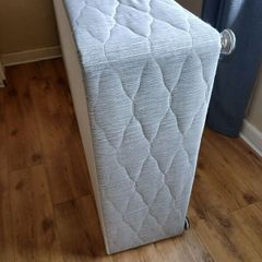 a frame of a bed
