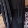 beautiful new zara black and charcoal long wastecoat Image 6