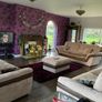 Three x 3 seater matching Sofas and ottoman Image 8