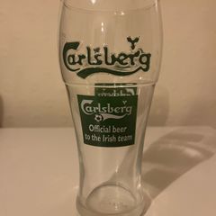Old Carlsberg Pint Glass