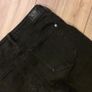 Bershka black high waisted denim jeans size uk6 Image 7