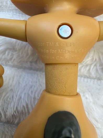 Scamper approx. 4" McDonald's Bendy Bendable Movie Action Figure Igor Used Please see photos