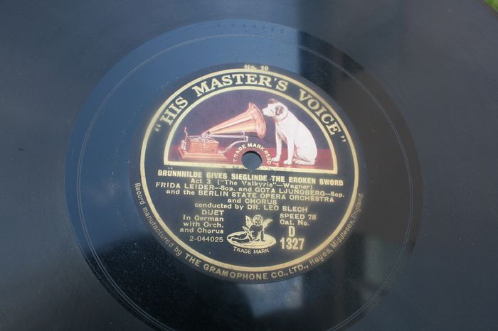 Antique Gramophone records
