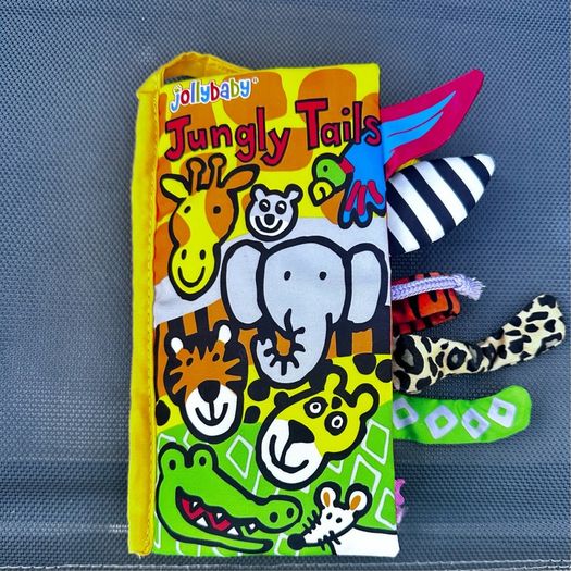 jollybaby soft book Brand New Jungle Tail