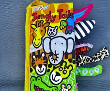 jollybaby soft book Brand New Jungle Tail