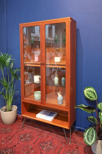 G Plan Fresco Fully Glazed Room Divider Unit