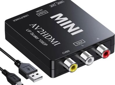 Av/Rca upscaler