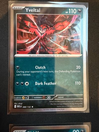 Set of 4 Pokemon Cards Zarude, Chi-Yu, Yveltal, Chien-Pao